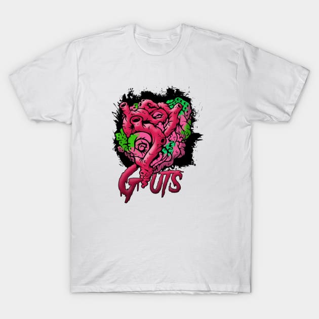 OUT YOUR GUTS T-Shirt by theanomalius_merch